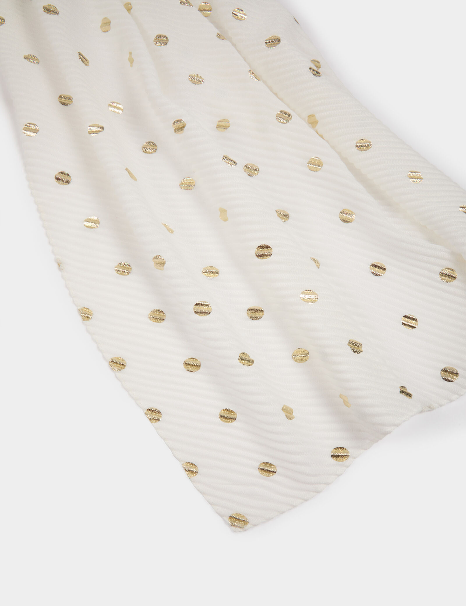 foulard-a-pois-blanc-femme-vue4-32536311049260931 Morgan De Toi 261-5DOTS WHITE