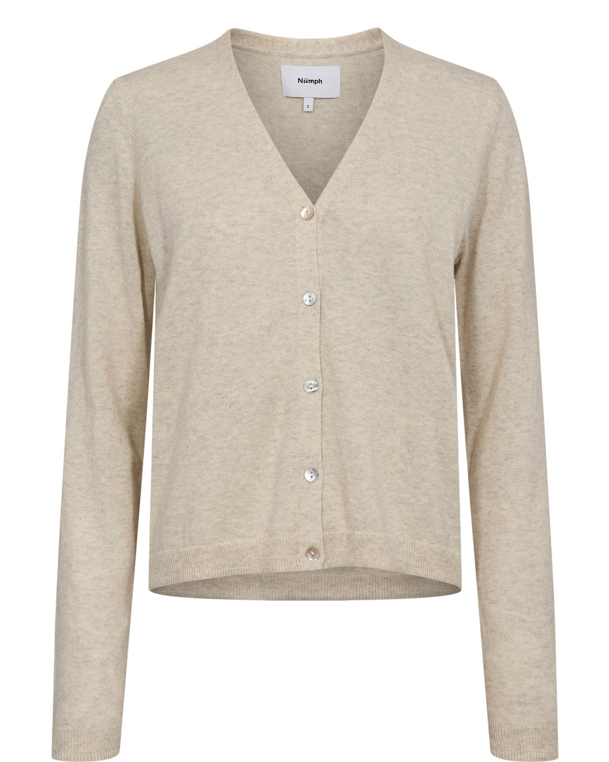 Nu_mph_Main-Spring-2026-Nu_mph_9510_706631 NÜMPH NUCALLY CARDIGAN Birch Melange