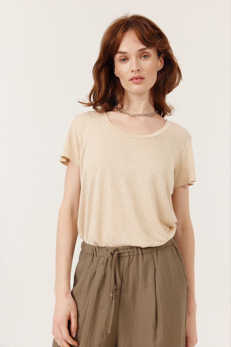 80007_L-BEIGE_3 Artlove T-SHIRT DESTINY L-BEIGE