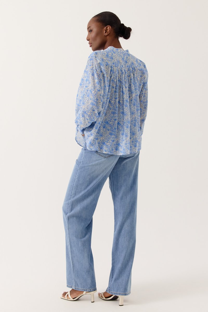 80530.2_BLUE_3 Artlove CHEMISE FIORINA BLUE