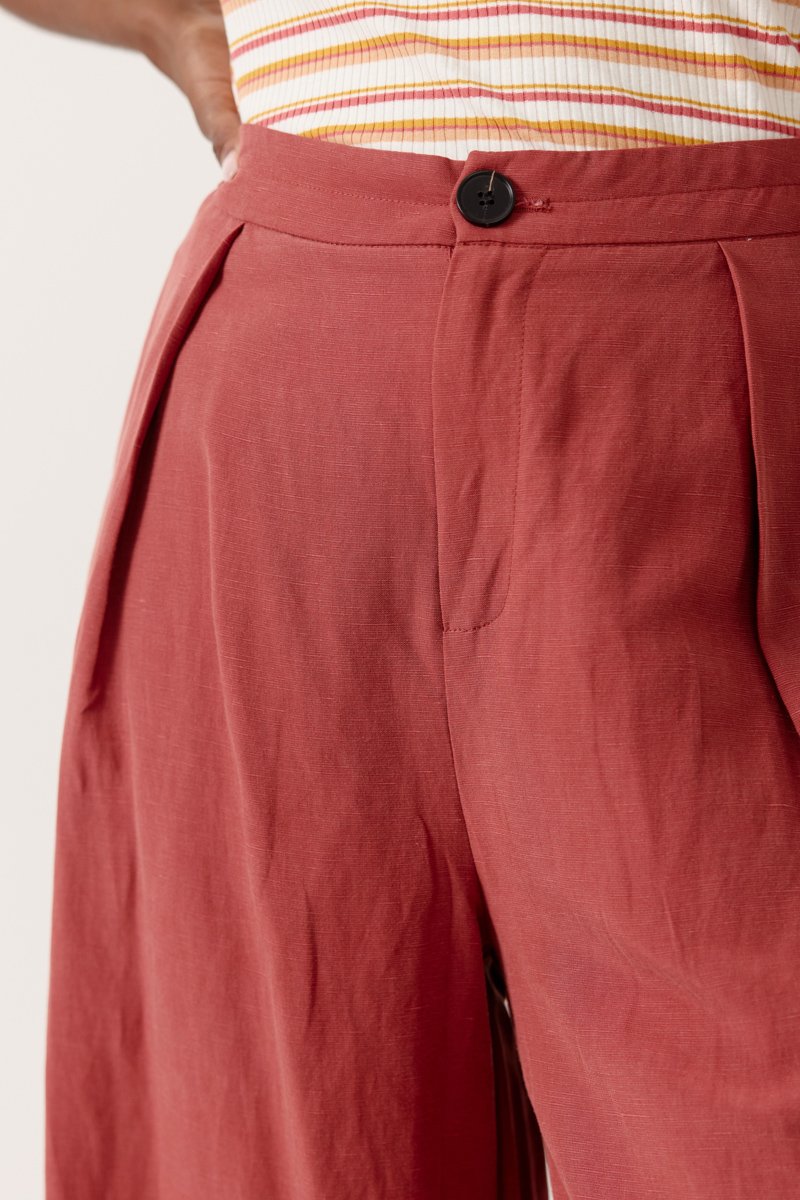 80817.2_TERRACOTTA_3 Artlove PANTALON ODESIA TERRACOTTA