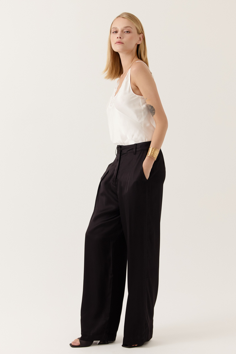 80110_CREAM_80812_BLACK_2 Artlove PANTALON AZEMIRA BLACK