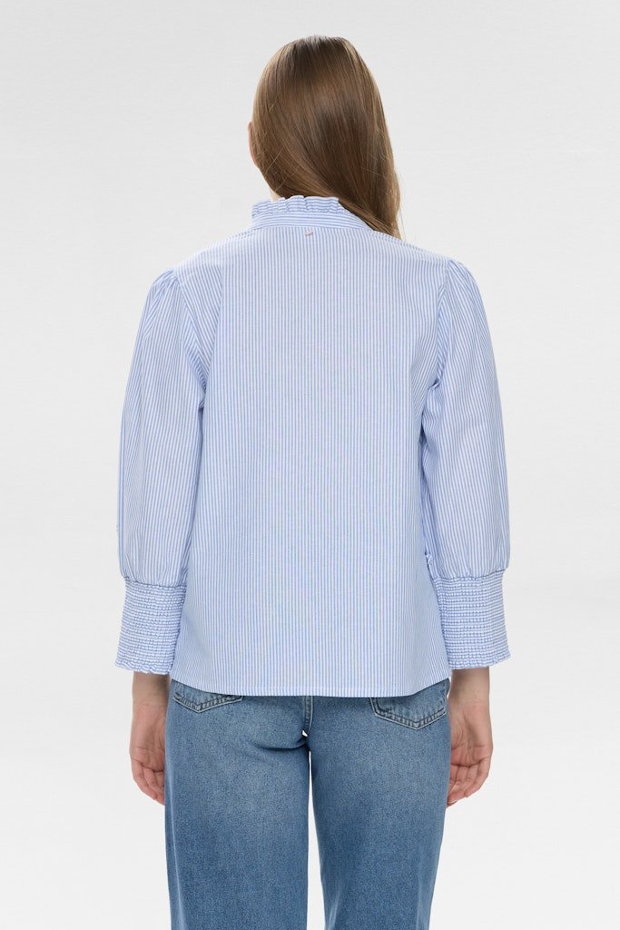 NÜMPH NUEMELIA SHIRT Placid Blue
