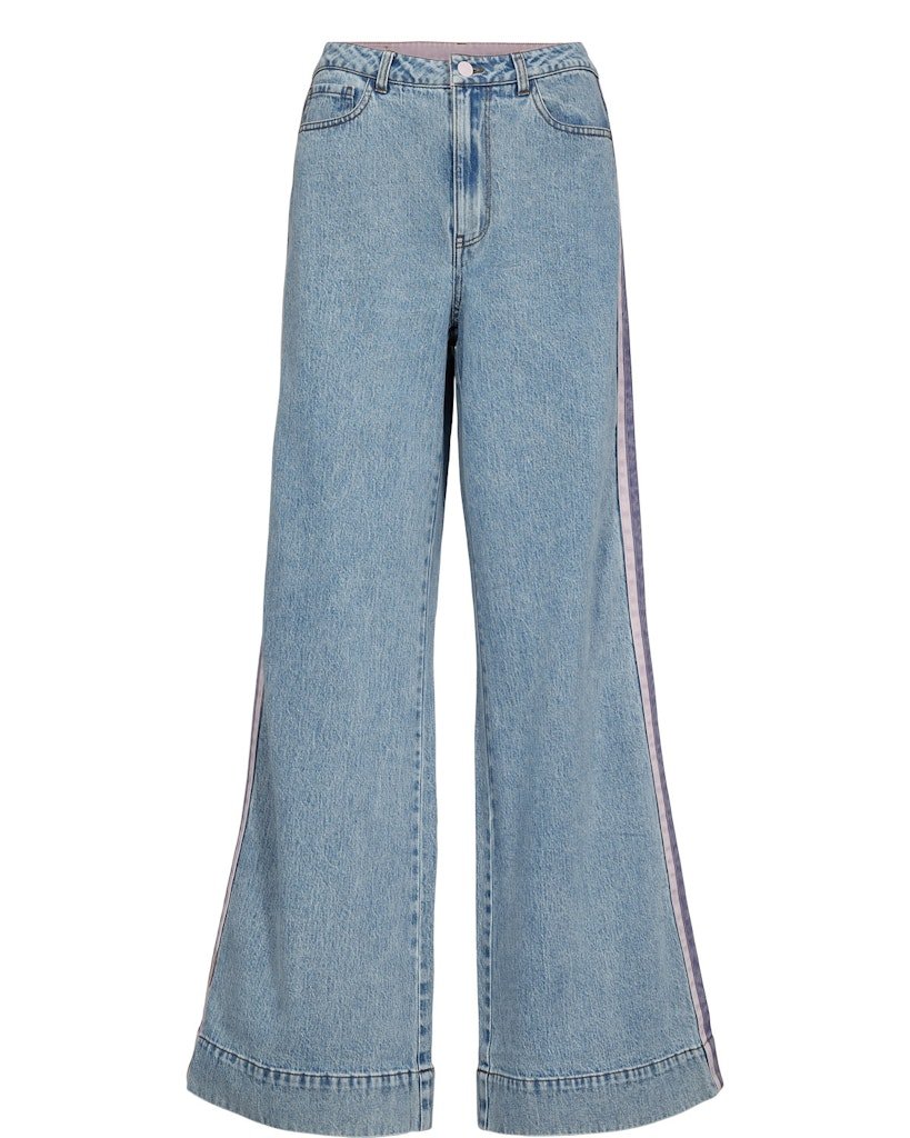 NÜMPH NUMALAGA HR WIDE JEANS BI3010 Light Blue Denim