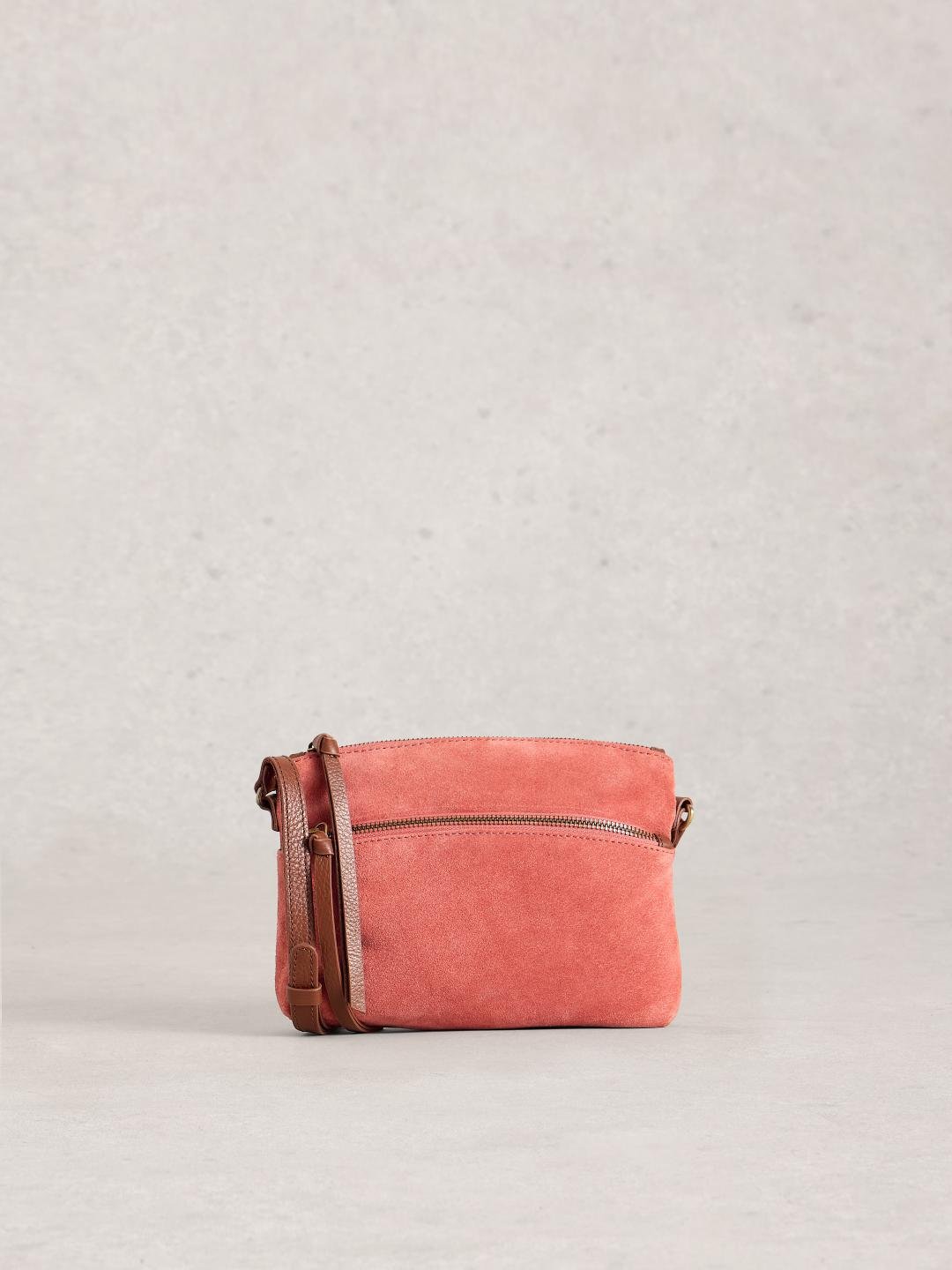White Stuff HOLLIE MINI CROSSBODY BAG MID PINK