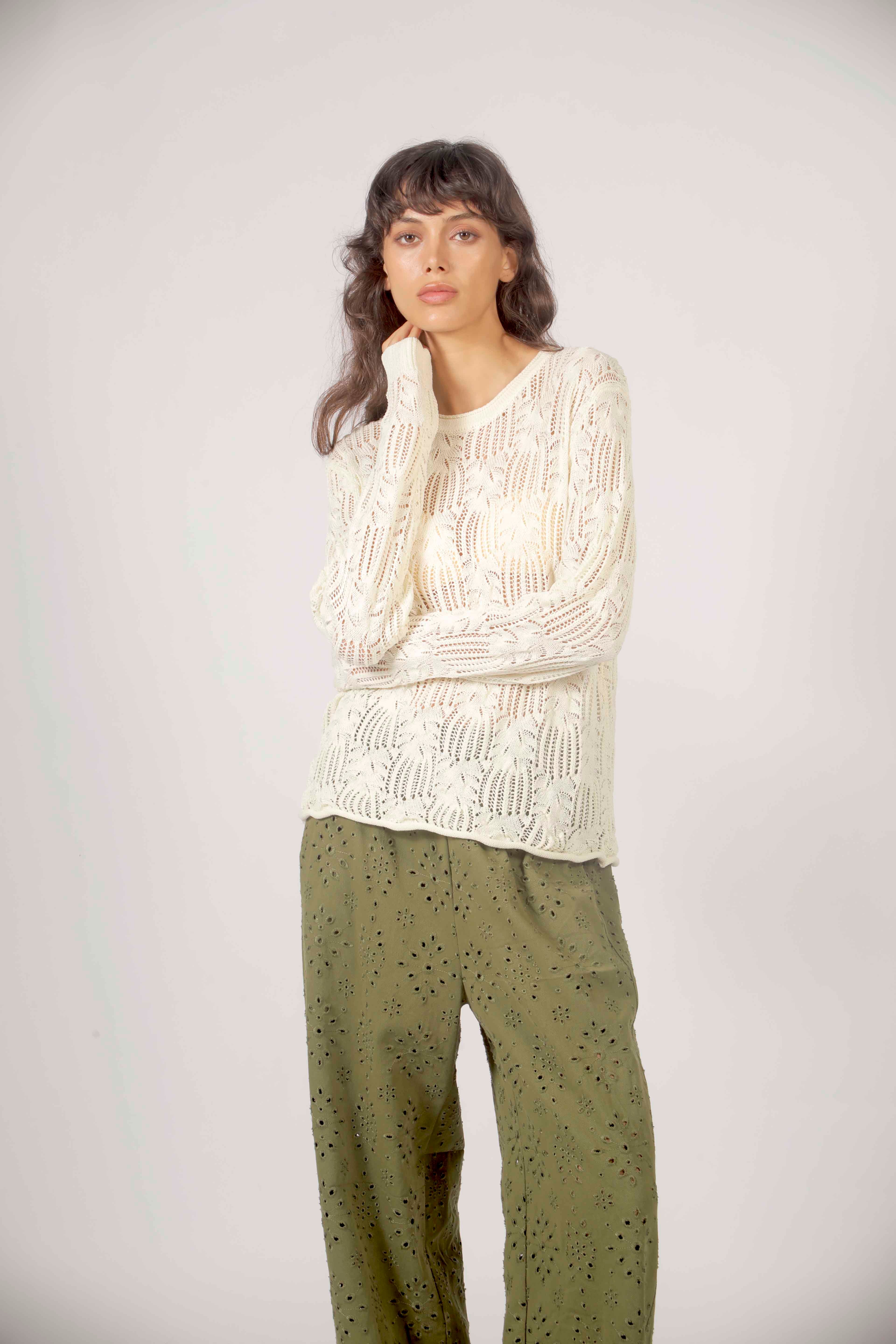 The Korner SWEATER CREAM