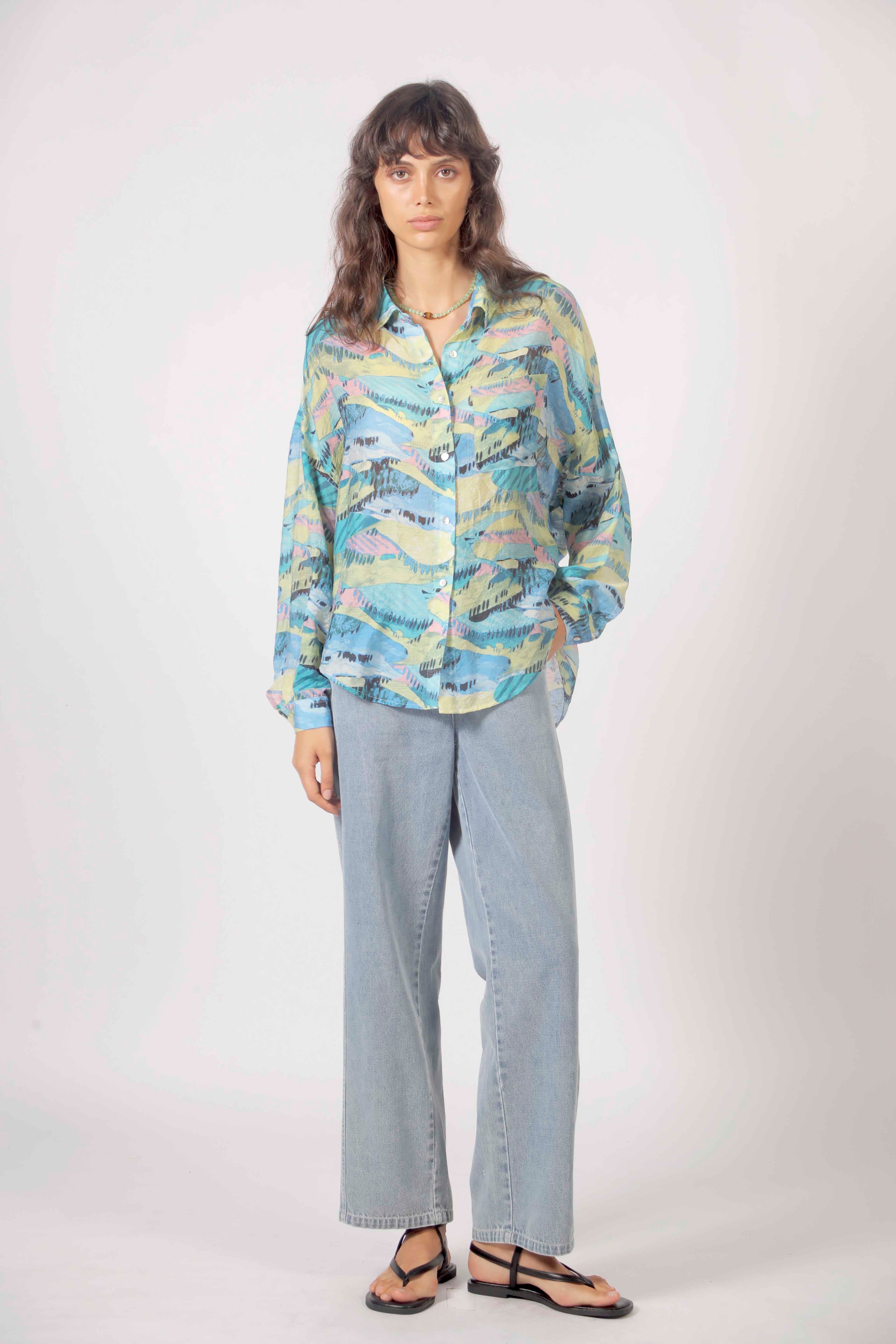 The Korner SHIRT BLUE