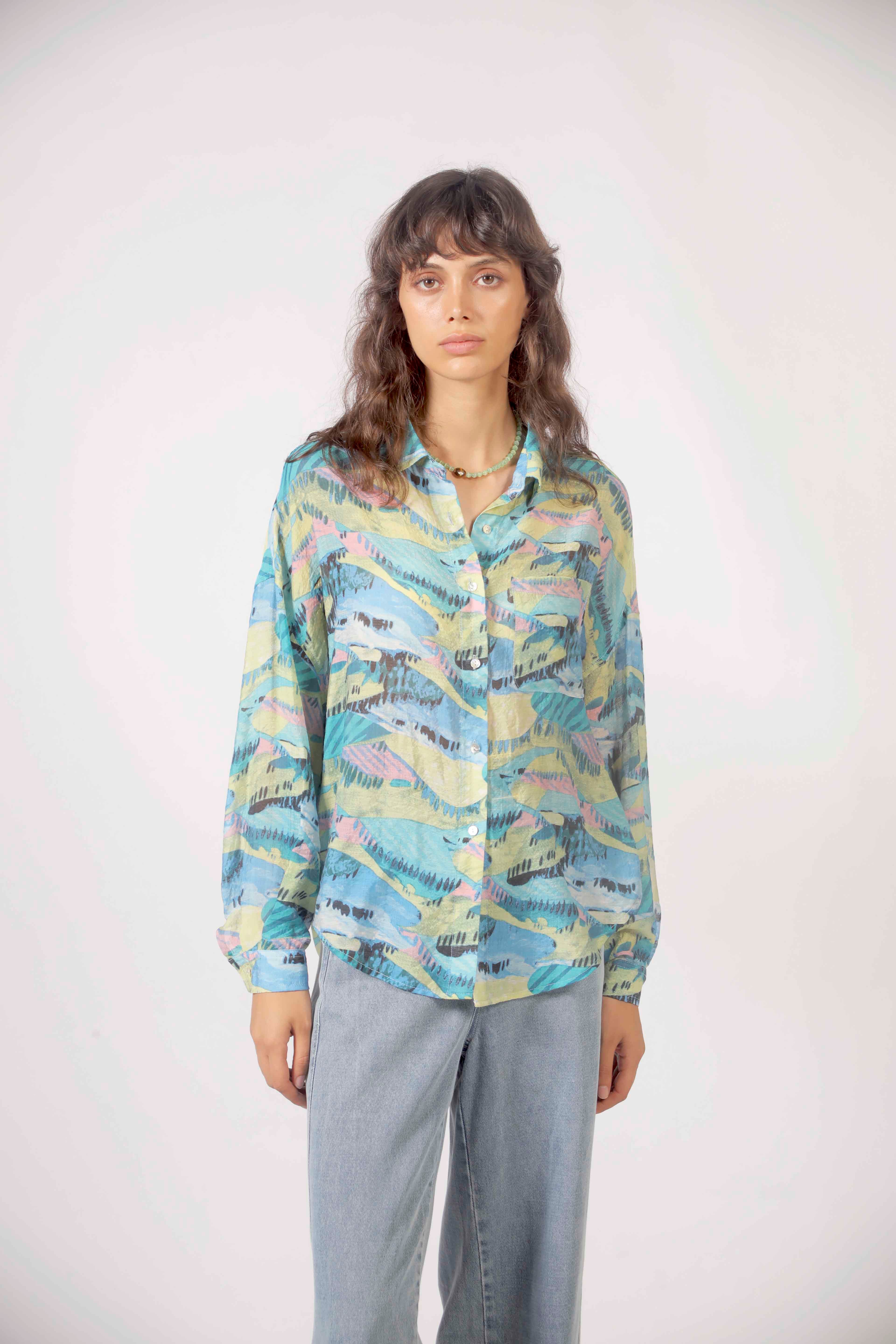 The Korner SHIRT BLUE
