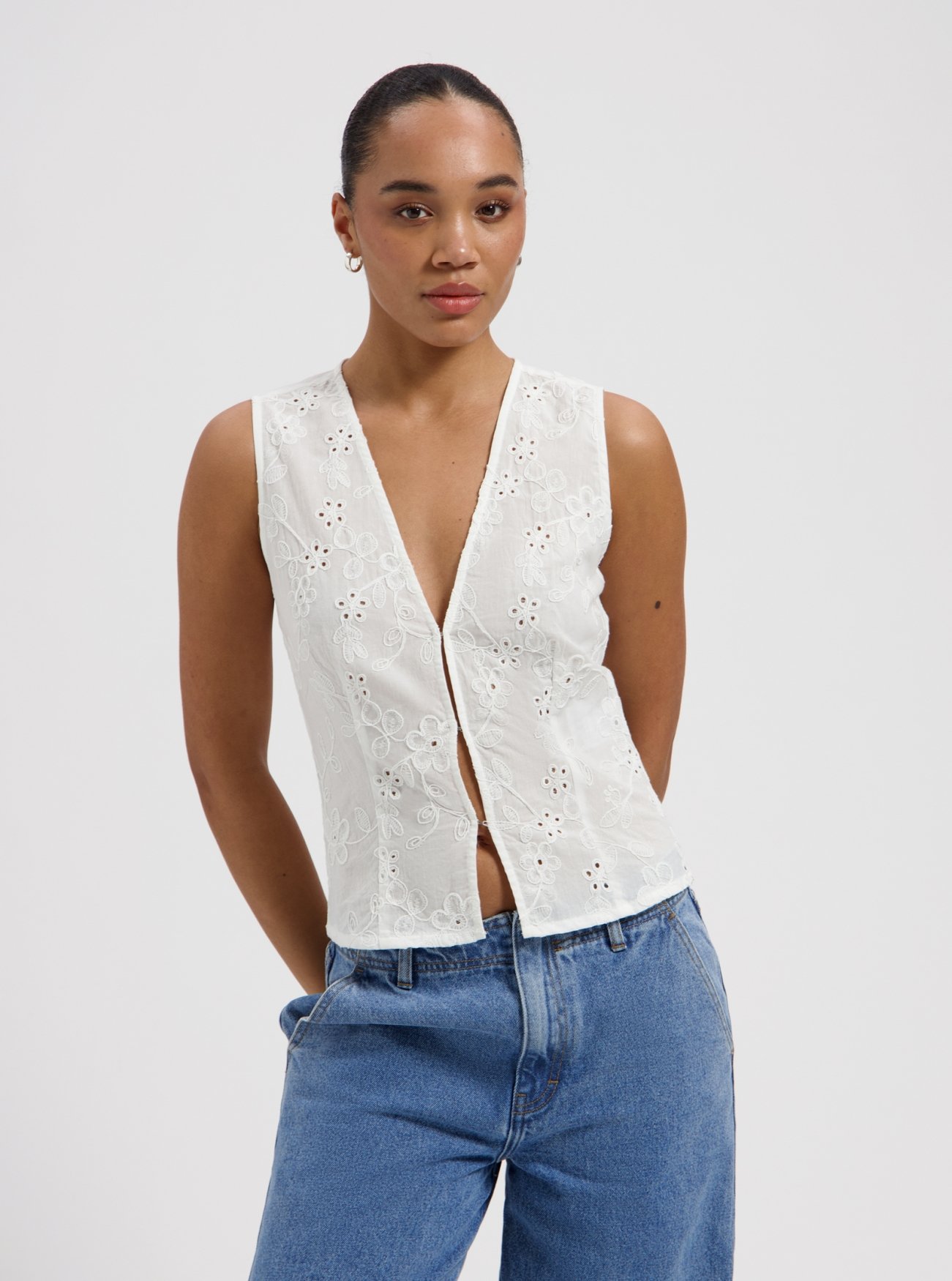 Nous Sommes Labels Heidi Top White