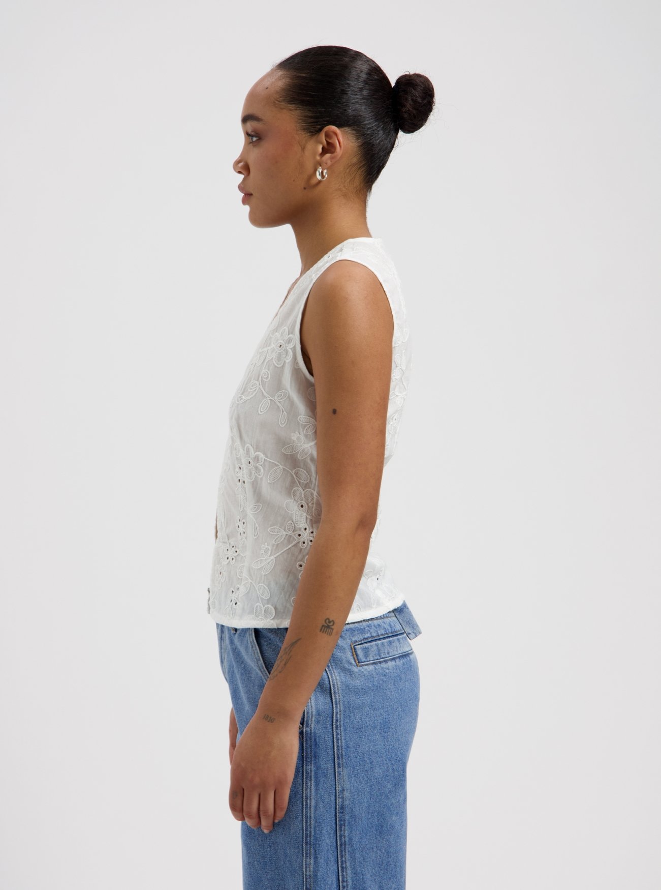 Nous Sommes Labels Heidi Top White