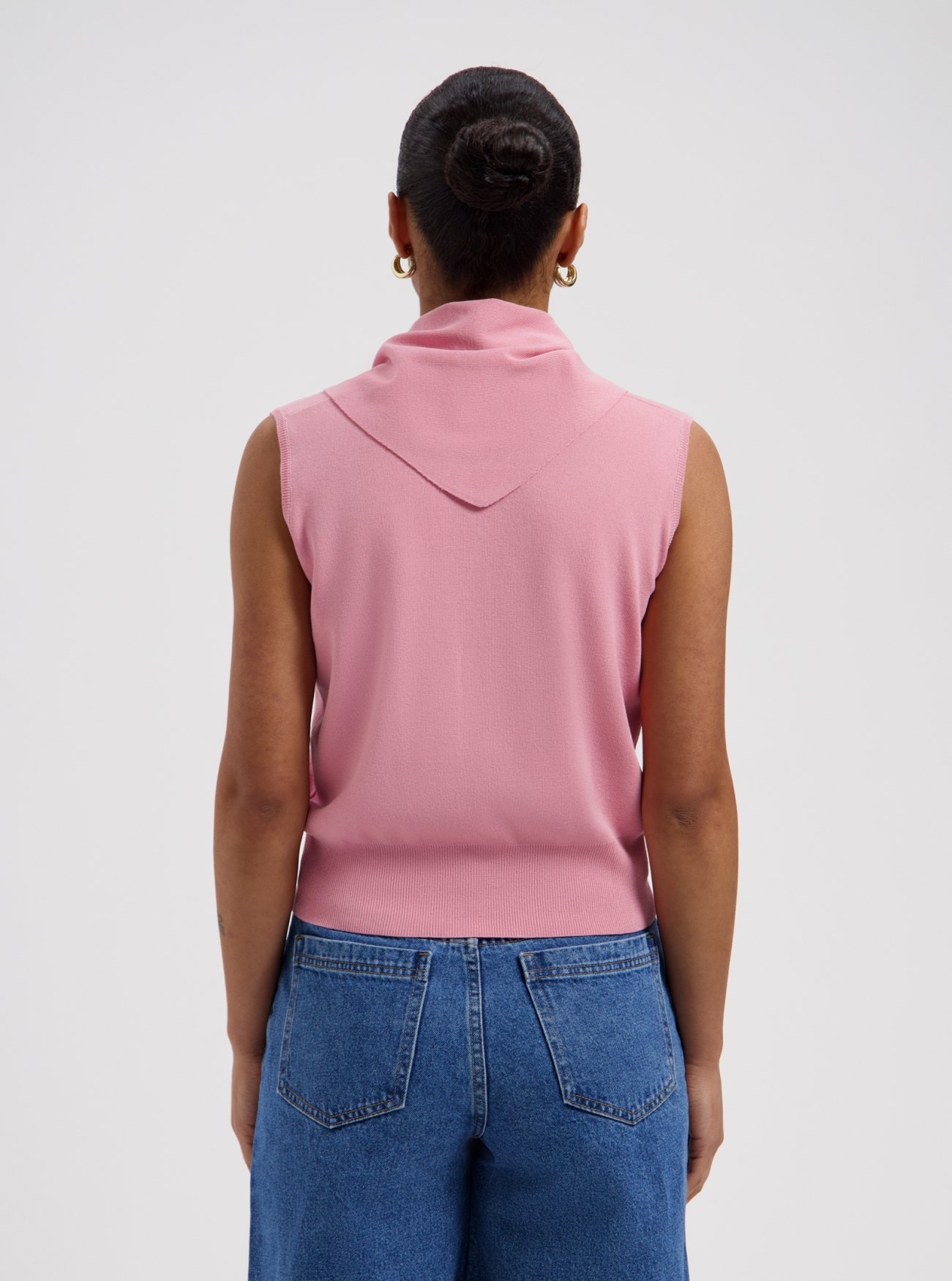 Nous Sommes Labels Nika Scarf Top Pink