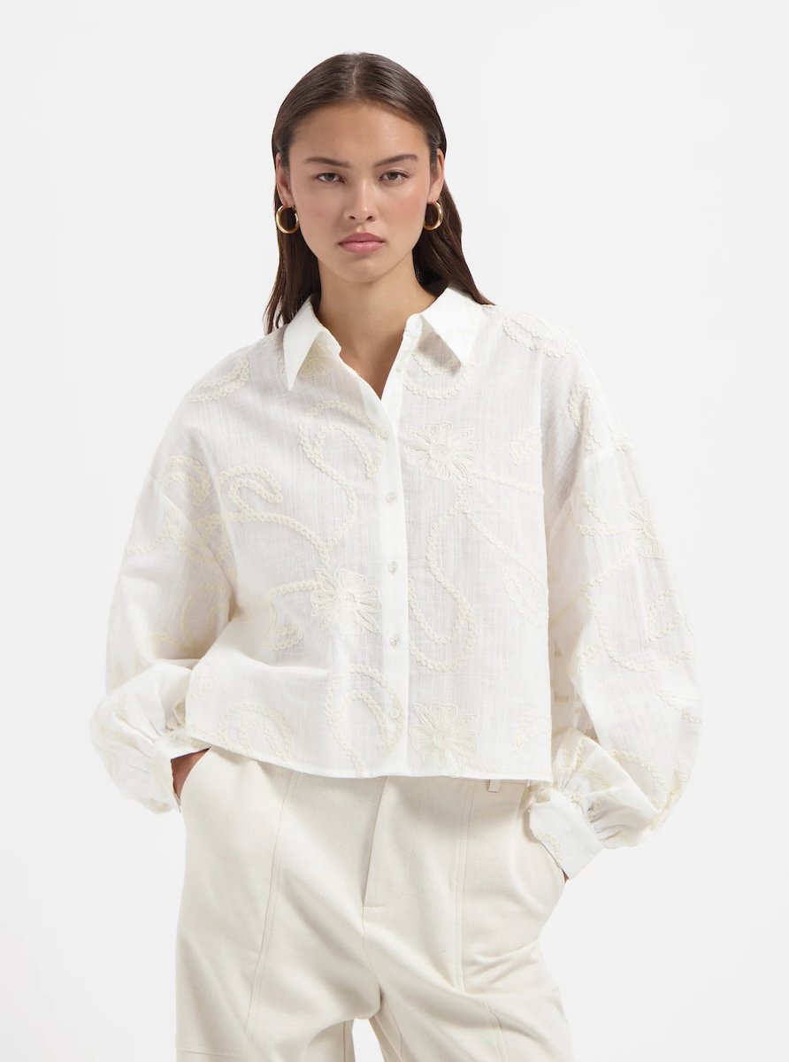 NO-DS26042_Detail_JpgHighres_10 Nous Sommes Labels Liv Blouse White