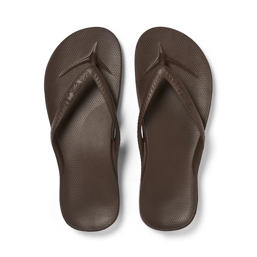 Archies Slippers Brown