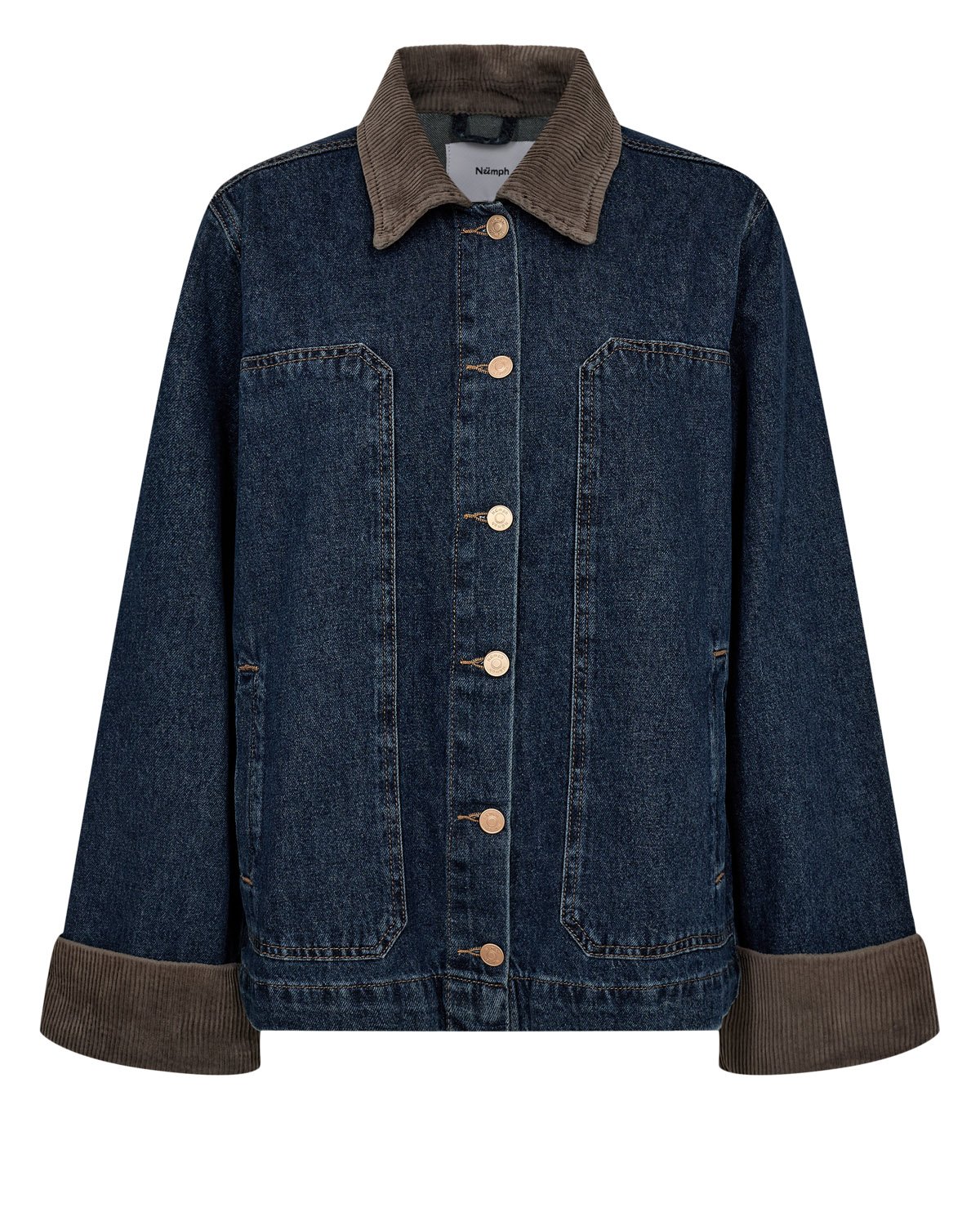 706990_3012_IMAGE_PRIMARY Nümph NUTUSCANY JACKET Dark Blue Denim