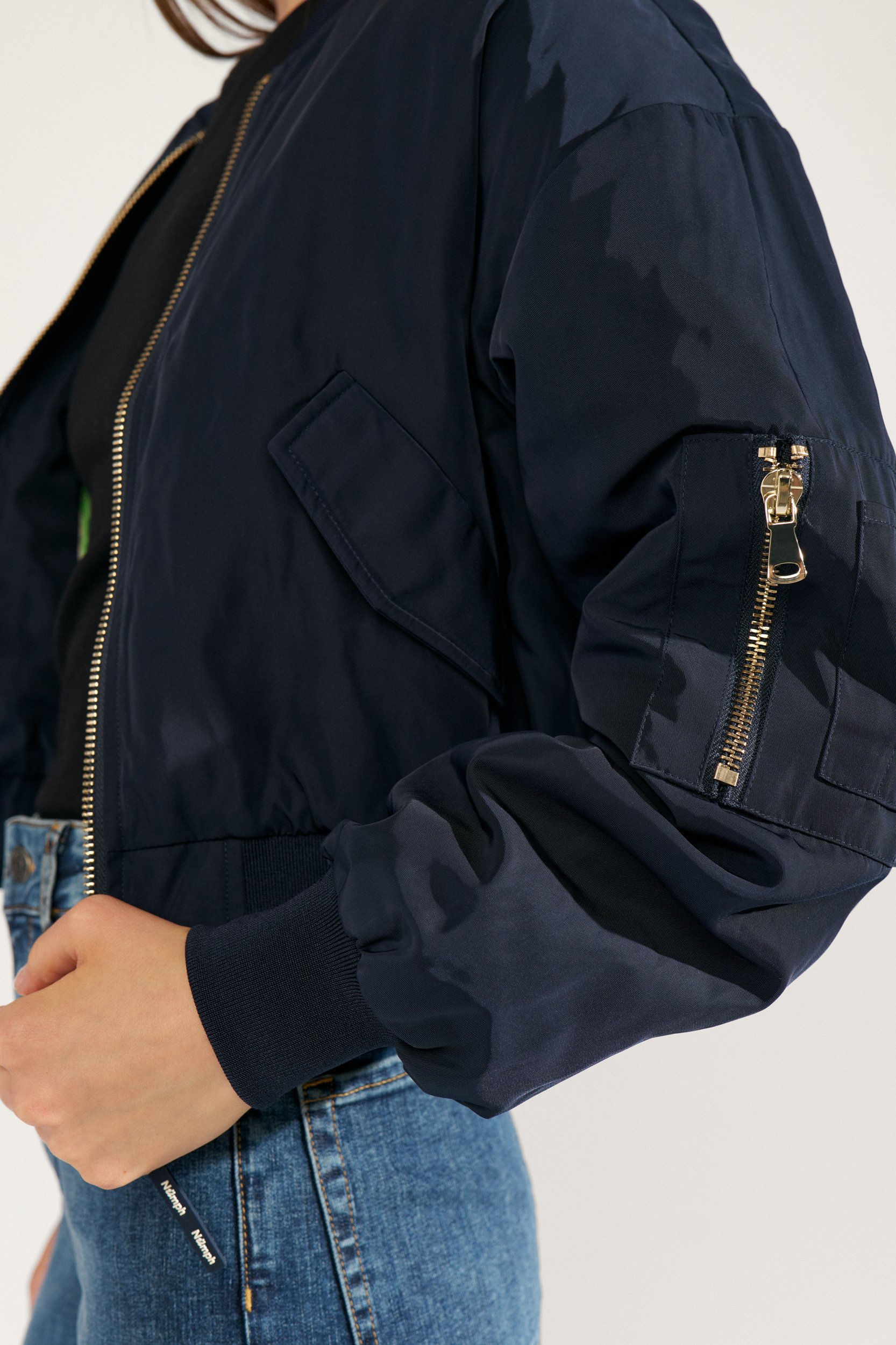 Nümph NUMIANNA CROPPED BOMBER JACKET Salute