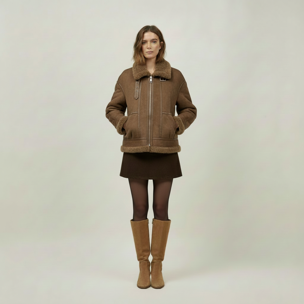 82968.2 Artlove MANTEAU EVONA BROWN
