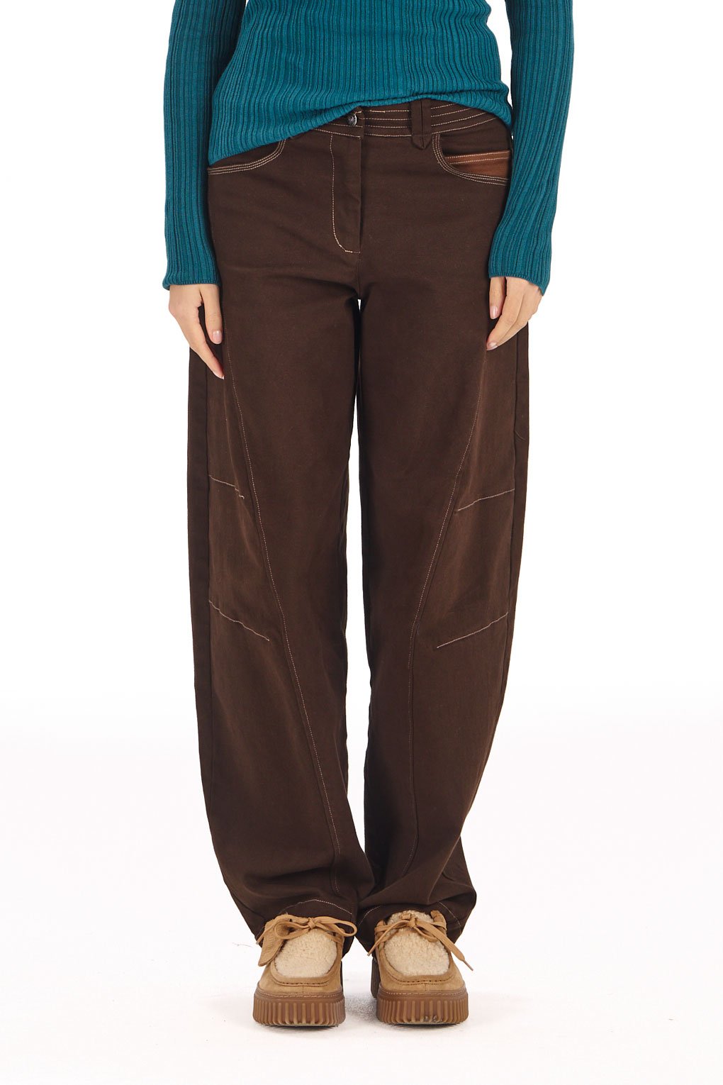 AMELIA-Trousers-chocolate Komodo Amelia Trouser Chocolate