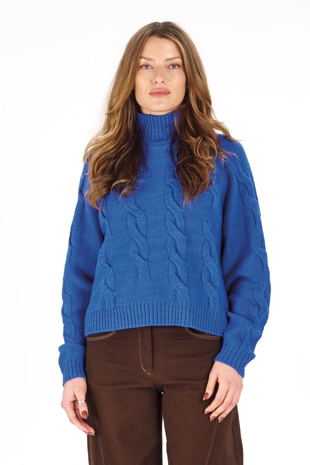 BROKEN-CABLE-knit-Cobalt Komodo Broken Cable Cobalt