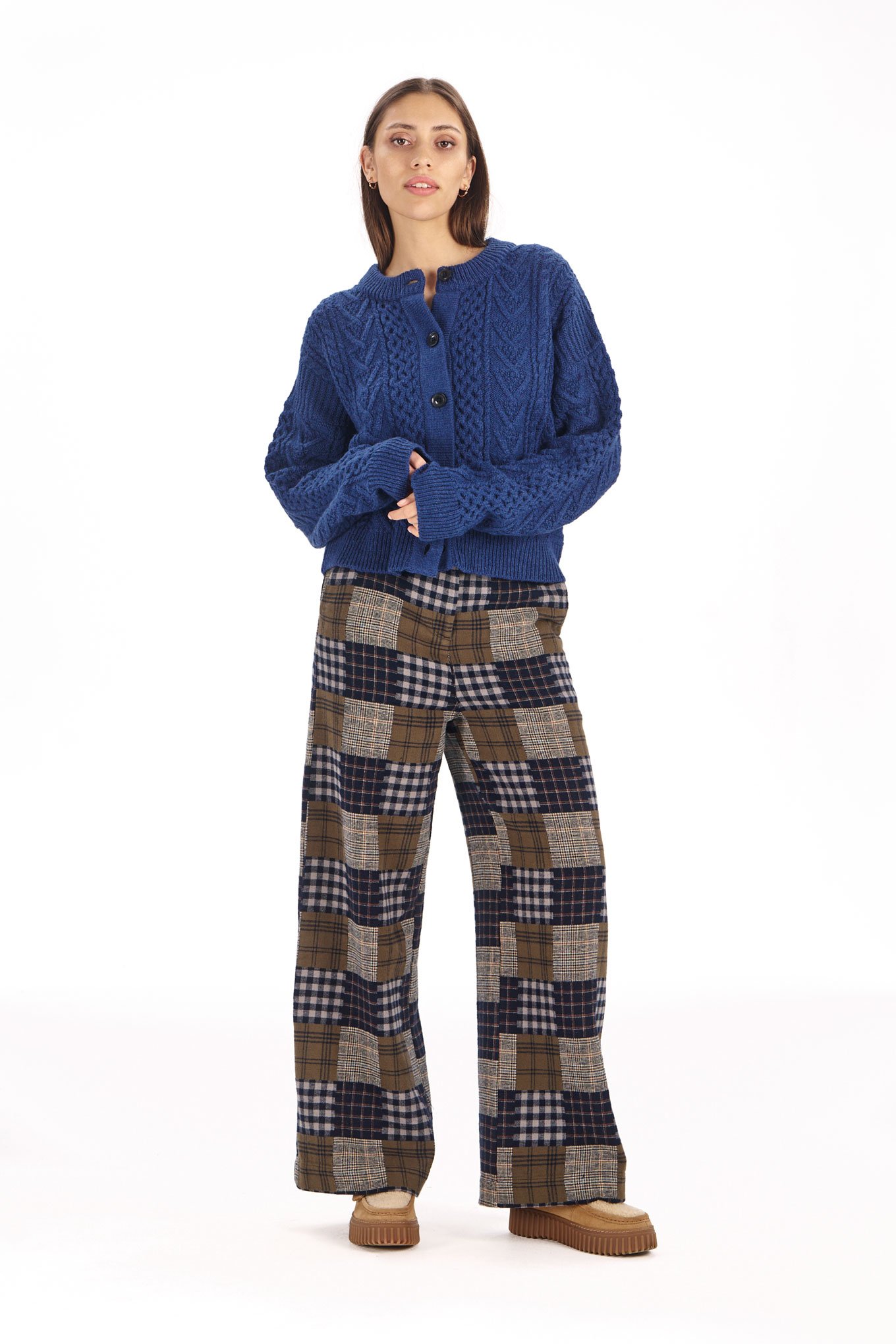 CHARLIE-Cardigan-navy-ROSIE-Trouser-2 Komodo Charlie Cardigan Navy