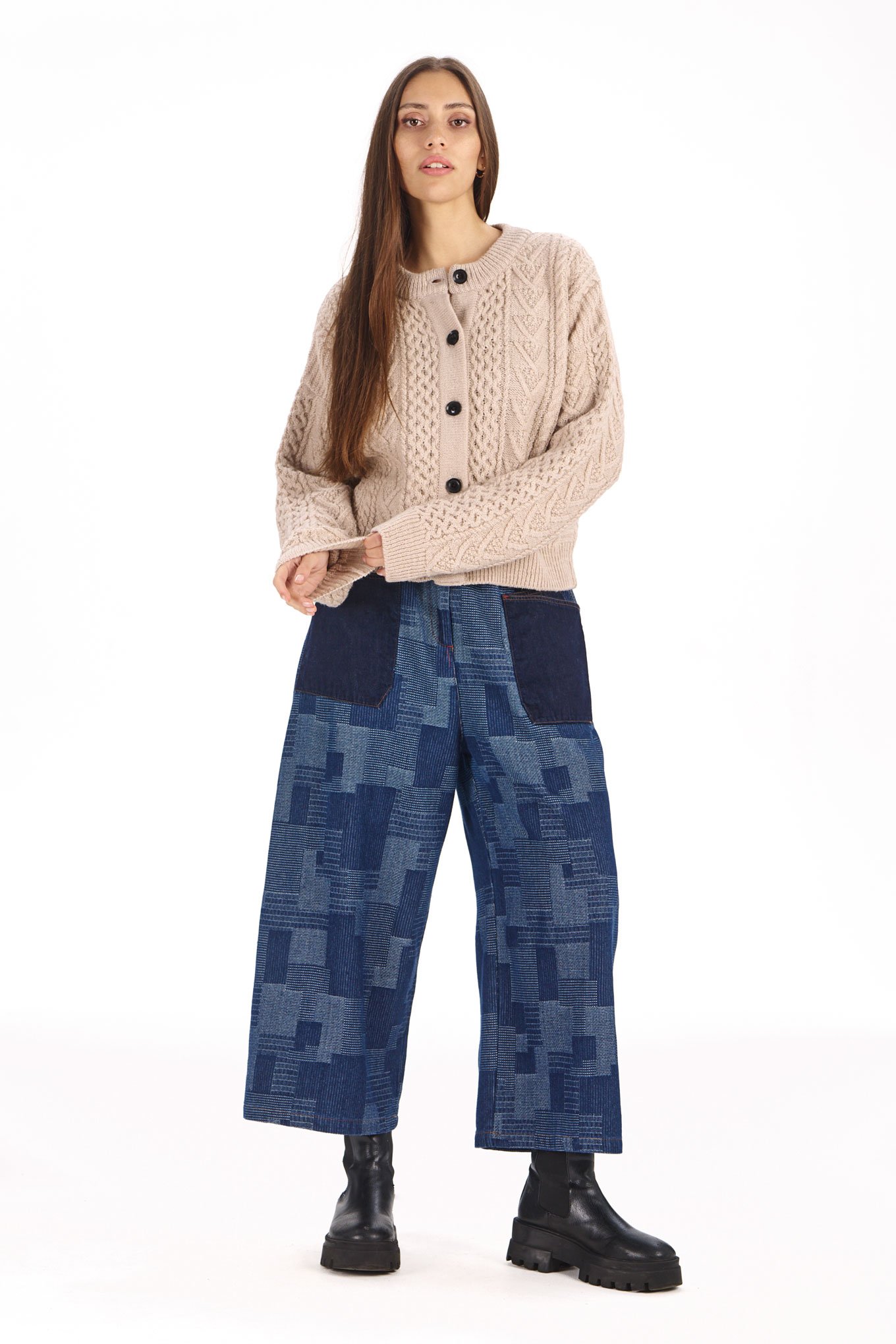 CHARLIE-Cardigan-sand-MOLLIE-Trousers-4 Komodo Charlie Cardigan Sand