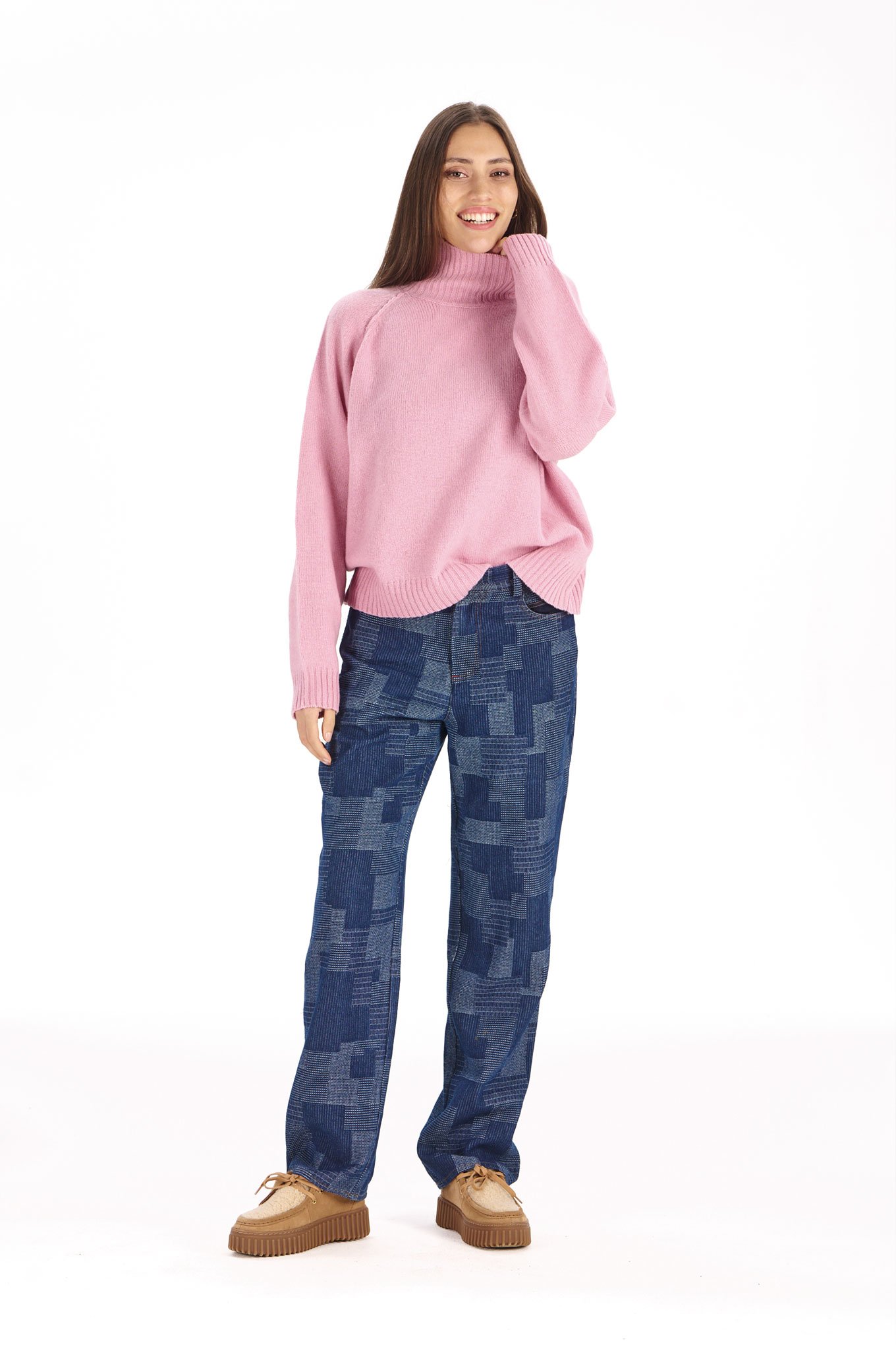 MILLIE-Jumper-pink-CIARA-trousers-3 Komodo Millie Jumper Pink