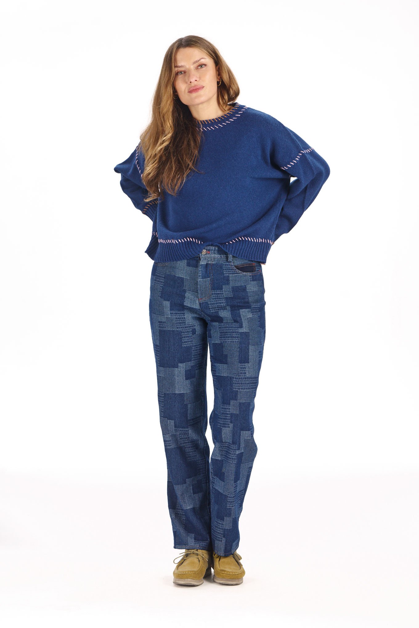 ROSA-Jumper-nay-CIARA-Trouser-9 Komodo Rosa Jumper Navy