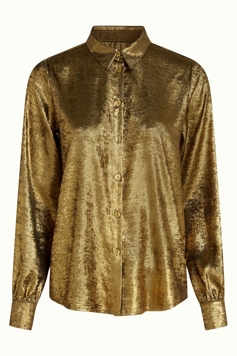 10063093_5 King Louie Maisie Blouse Flambe Gold