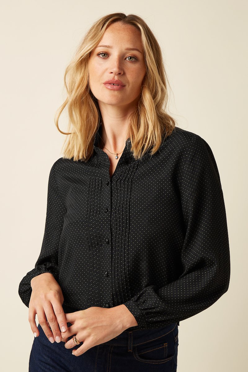 10828001_1 King Louie Alicia Blouse Tilly Black