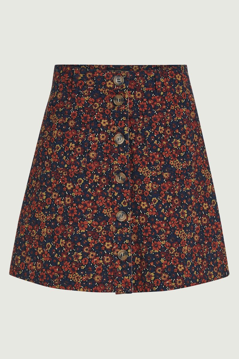 10844445_5 King Louie Garbo Mini Skirt Vignon Evening Blue