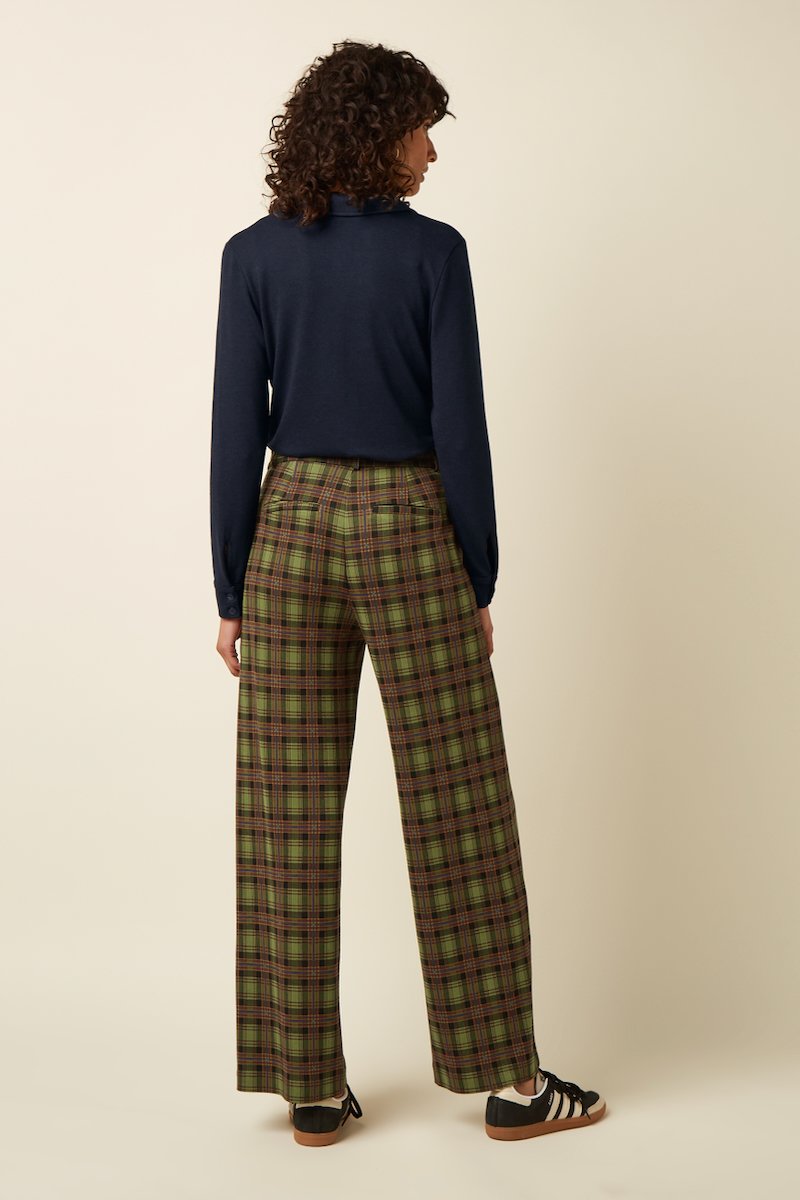 10882422_3 King Louie Blouse Loral Sapphire Blue