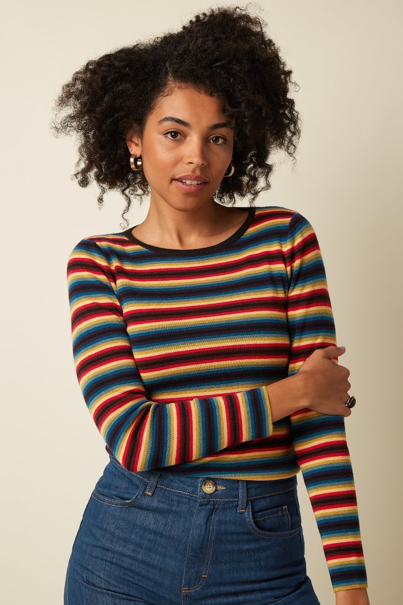 10887999_1 King Louie Agnes Top Lone Multi Color