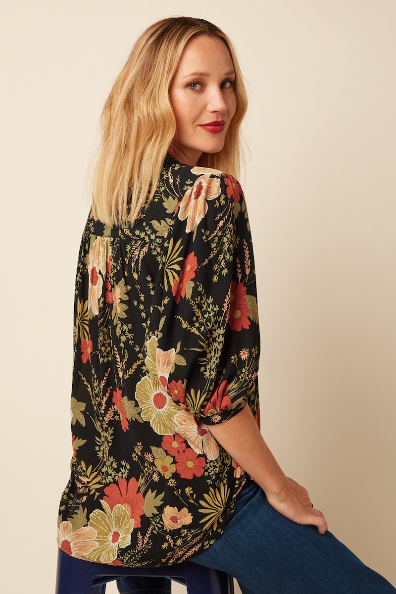 10901001_4 King Louie Olga Blouse Mabel Black