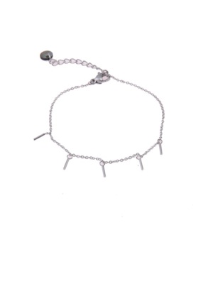 Day&Eve Stainless Steel Zilveren armband