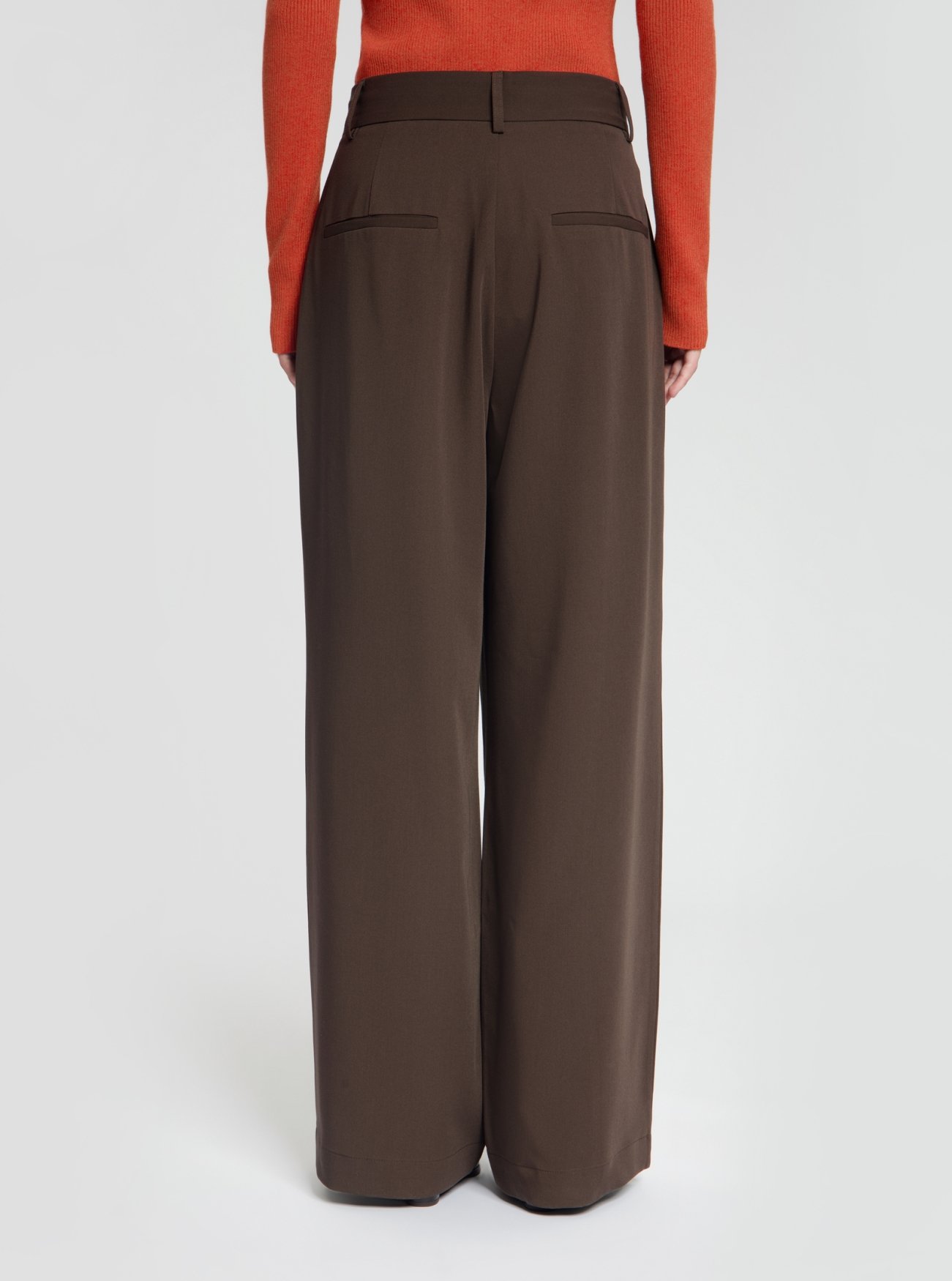 NO-DW25012-225-11-22 Nous Sommes Labels Gabbie Trousers Brown
