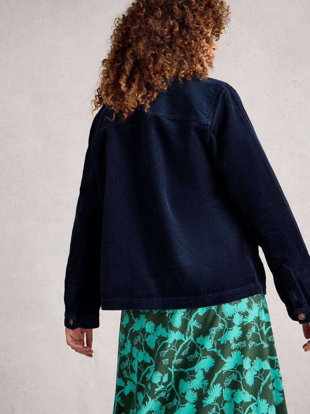 444234-DARK_NAVY-MB_7ds White Stuff CARRIE CORD JACKET DARK NAVY