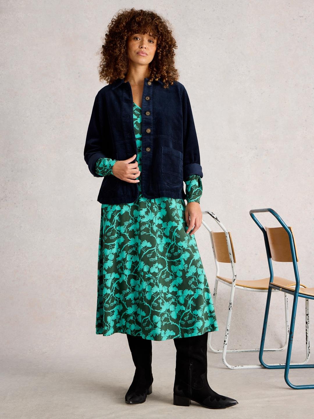 444234-DARK_NAVY-MF_dmb White Stuff CARRIE CORD JACKET DARK NAVY
