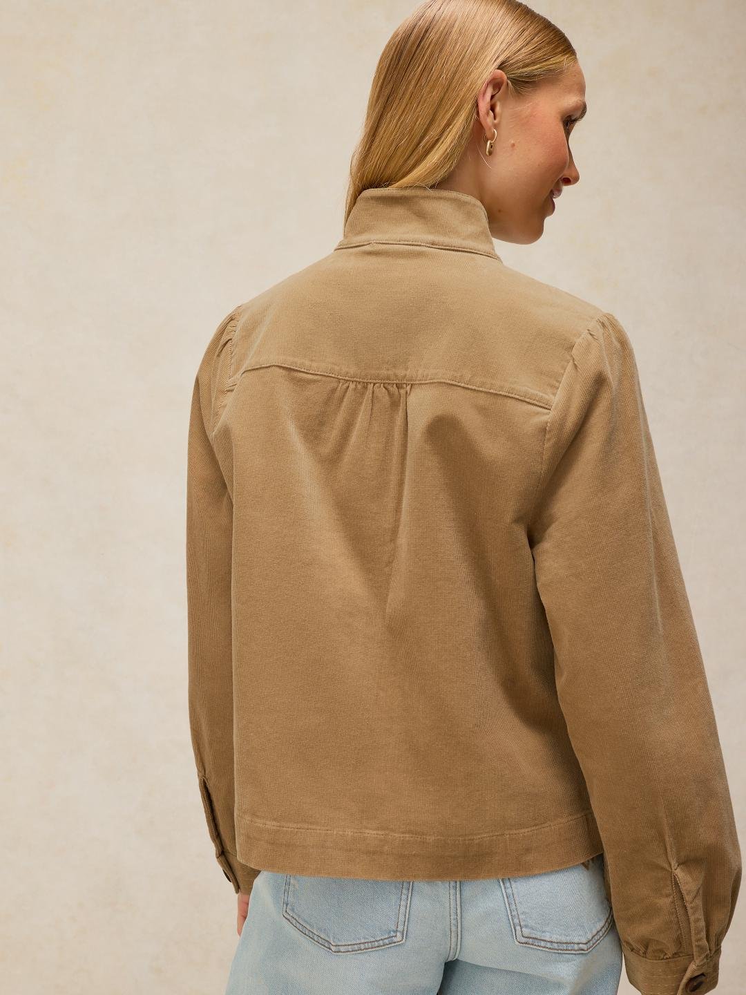 446894-LGT_GREEN-MD White Stuff Mila Cord Jacket Lgt Green