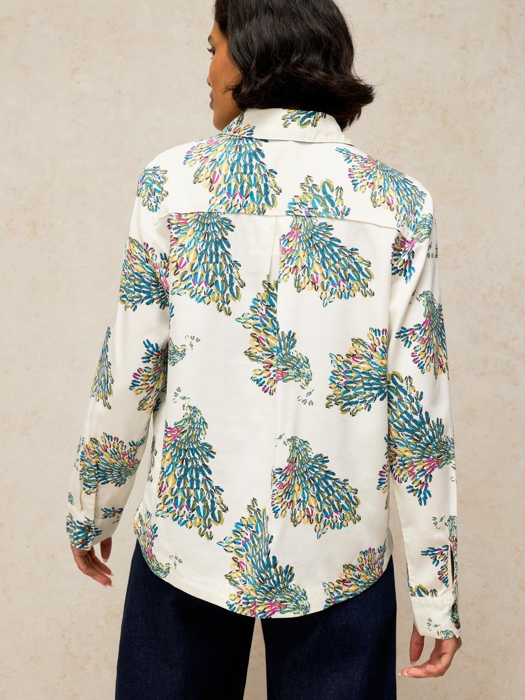 447526-IVORY_MLT-MB White Stuff Libby Printed Shirt Ivory Mlt