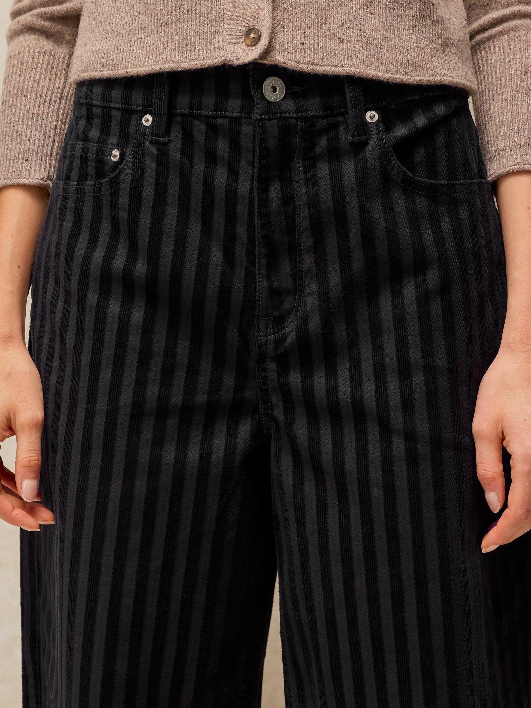 447653-CHARC_GREY-MD White Stuff Aubrey Barrel Cord Trouser Charc Grey