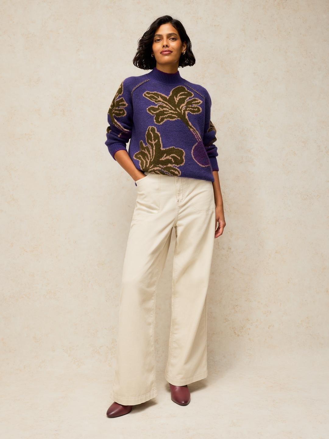 447663-PURPLE_MLT-L White Stuff Vegetable Jumper Purple Mlt