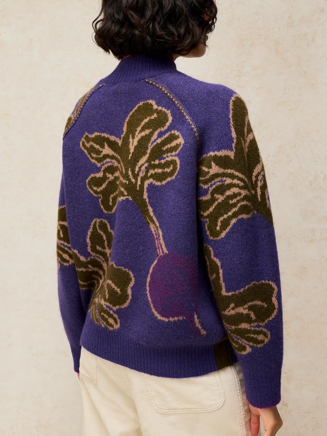 447663-PURPLE_MLT-MB White Stuff Vegetable Jumper Purple Mlt