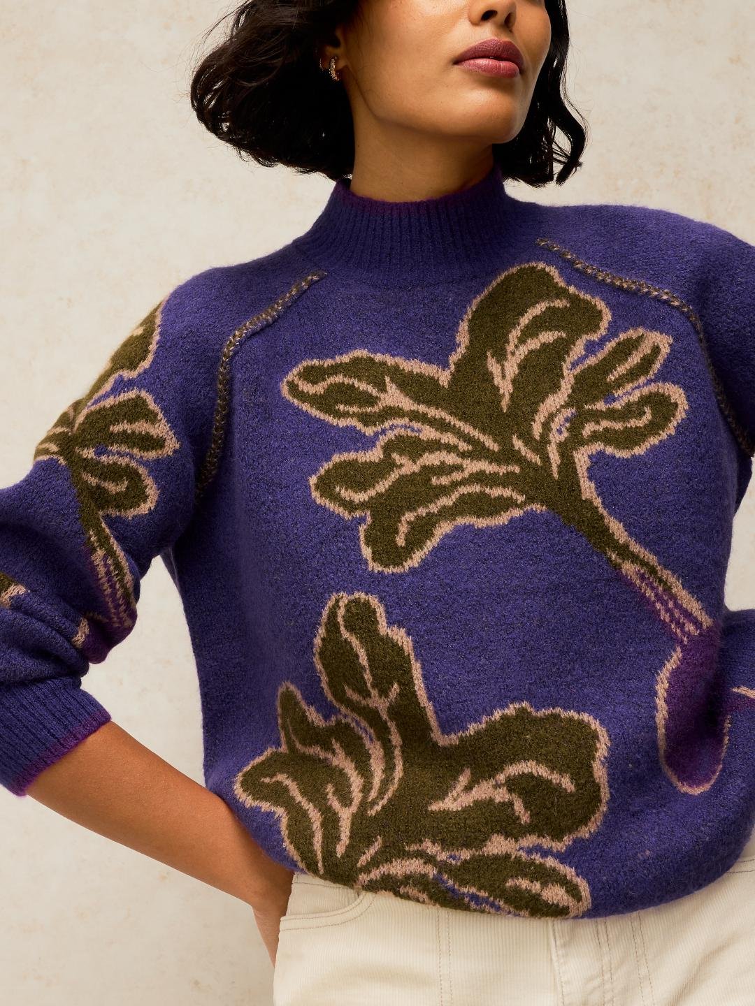 447663-PURPLE_MLT-MD White Stuff Vegetable Jumper Purple Mlt
