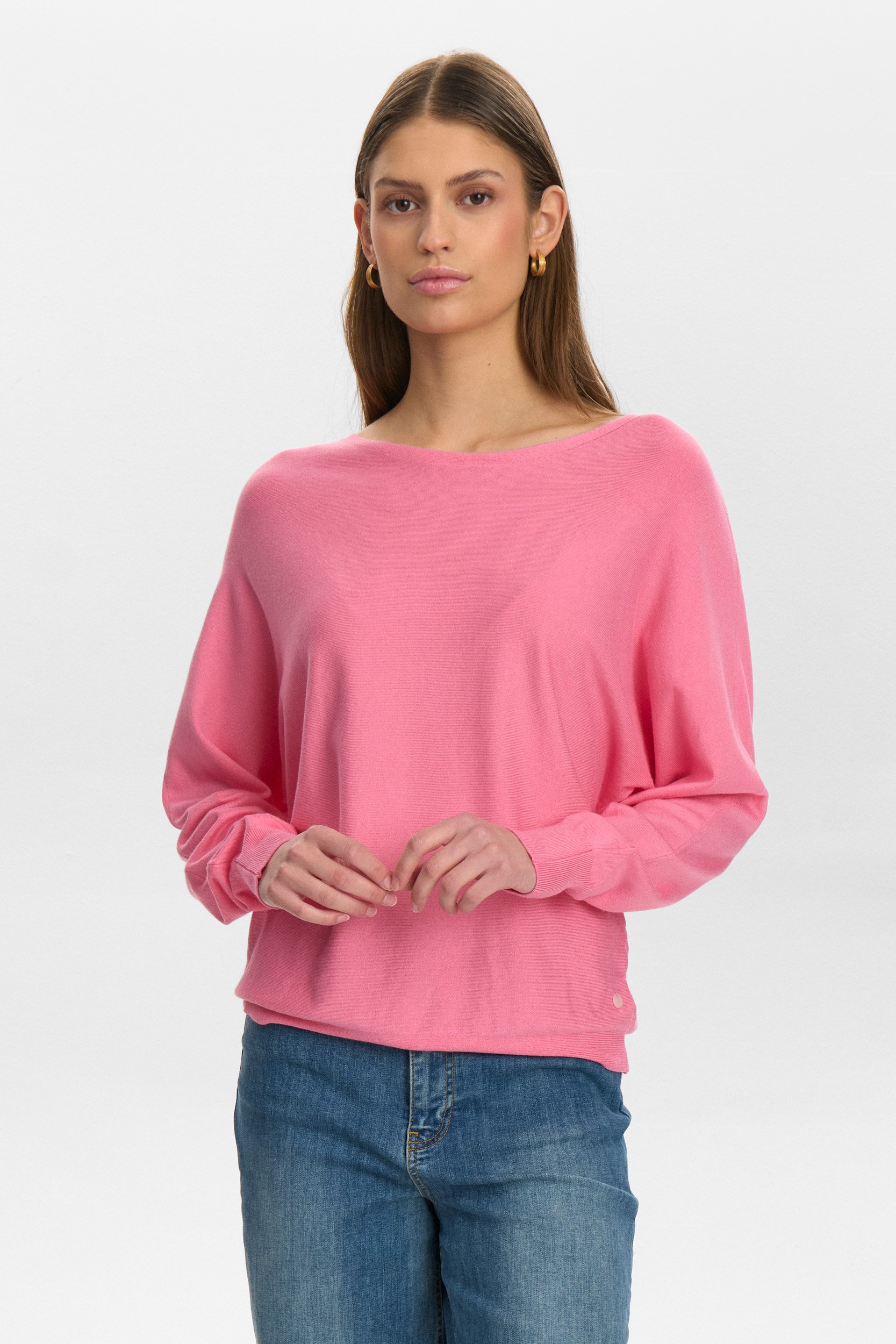702679_2715_3 Nümph NUDAYA PULLOVER Pink Carnation