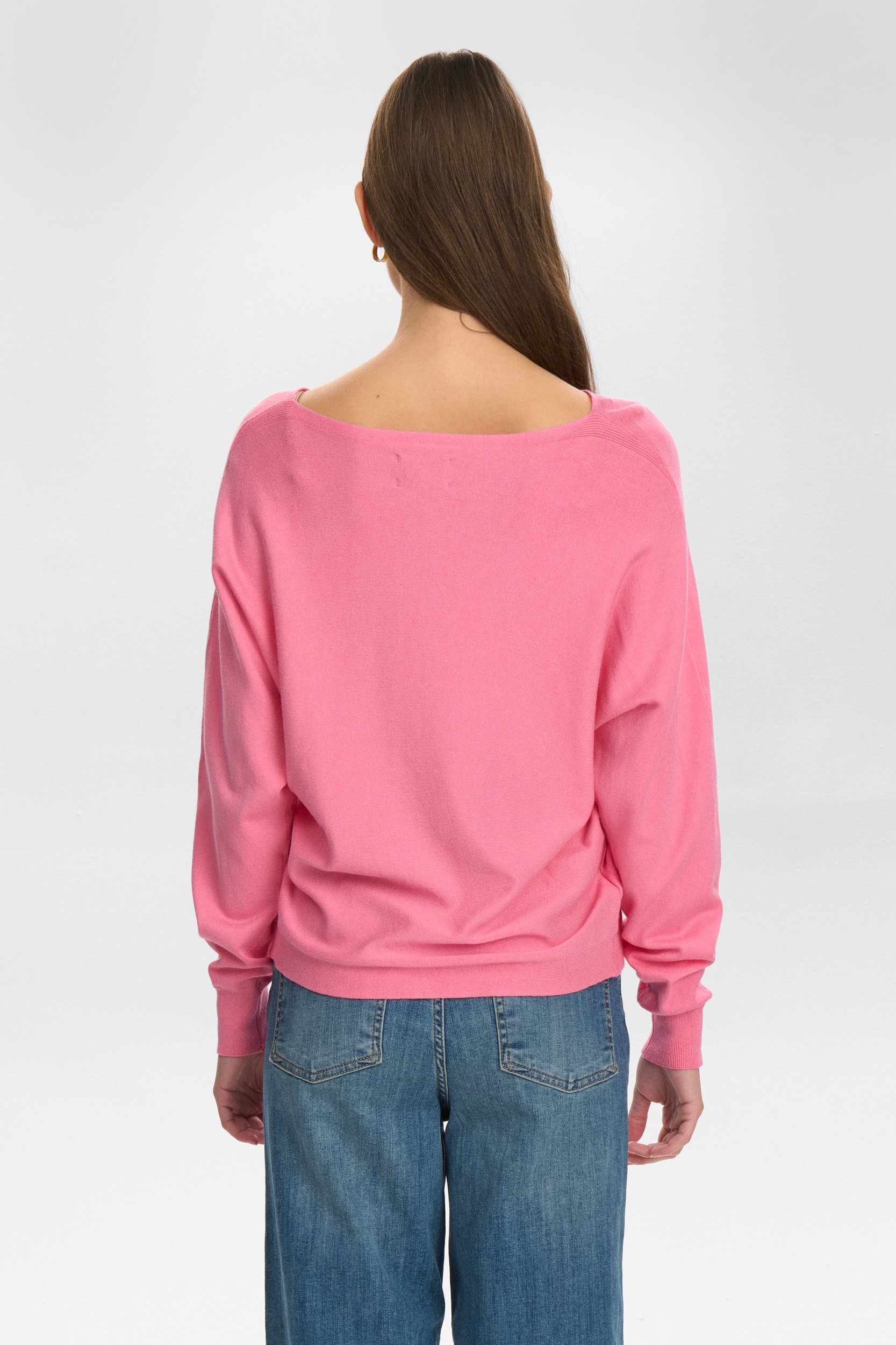 702679_2715_4 Nümph NUDAYA PULLOVER Pink Carnation