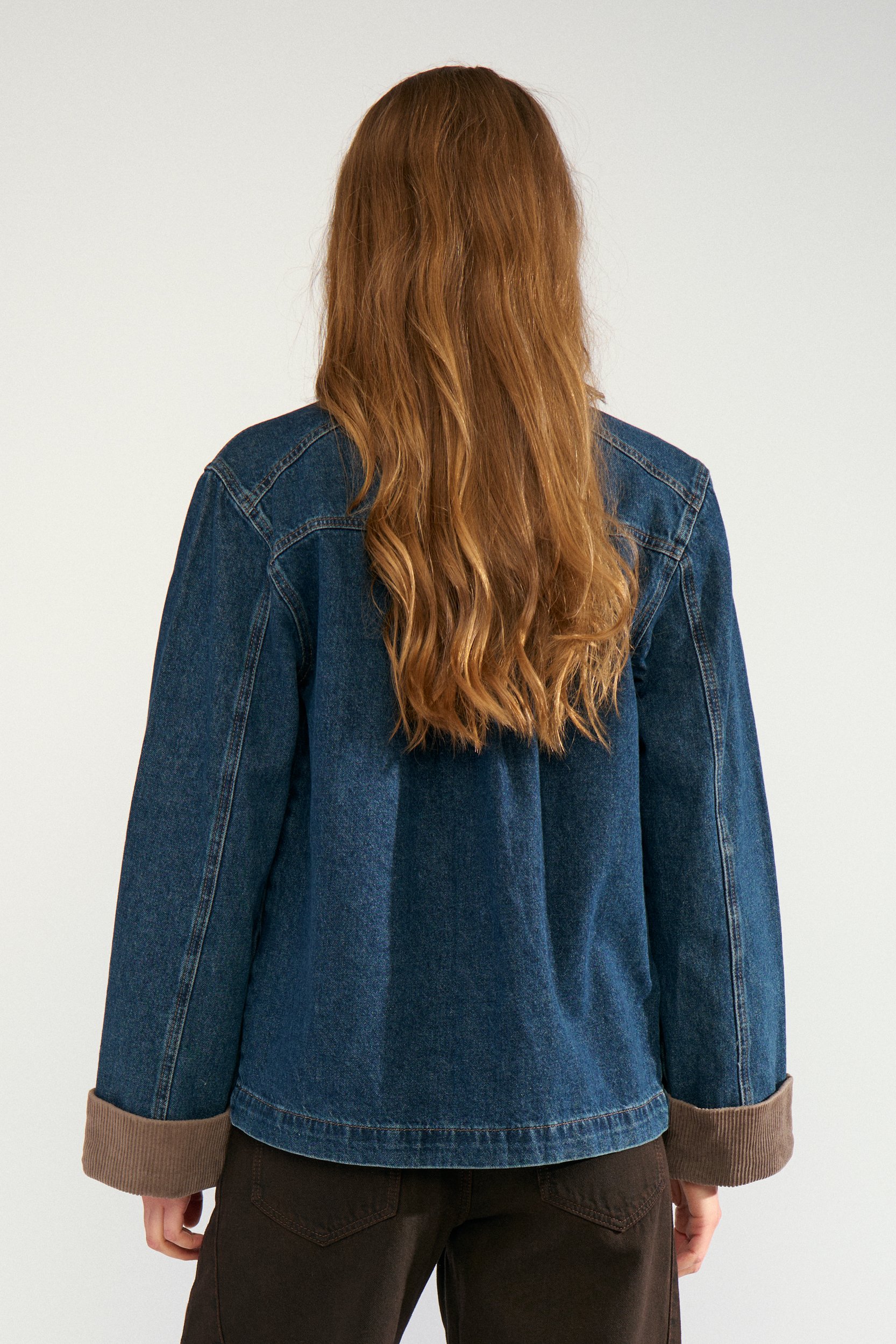 706990_3012_3 Nümph NUTUSCANY JACKET Dark Blue Denim