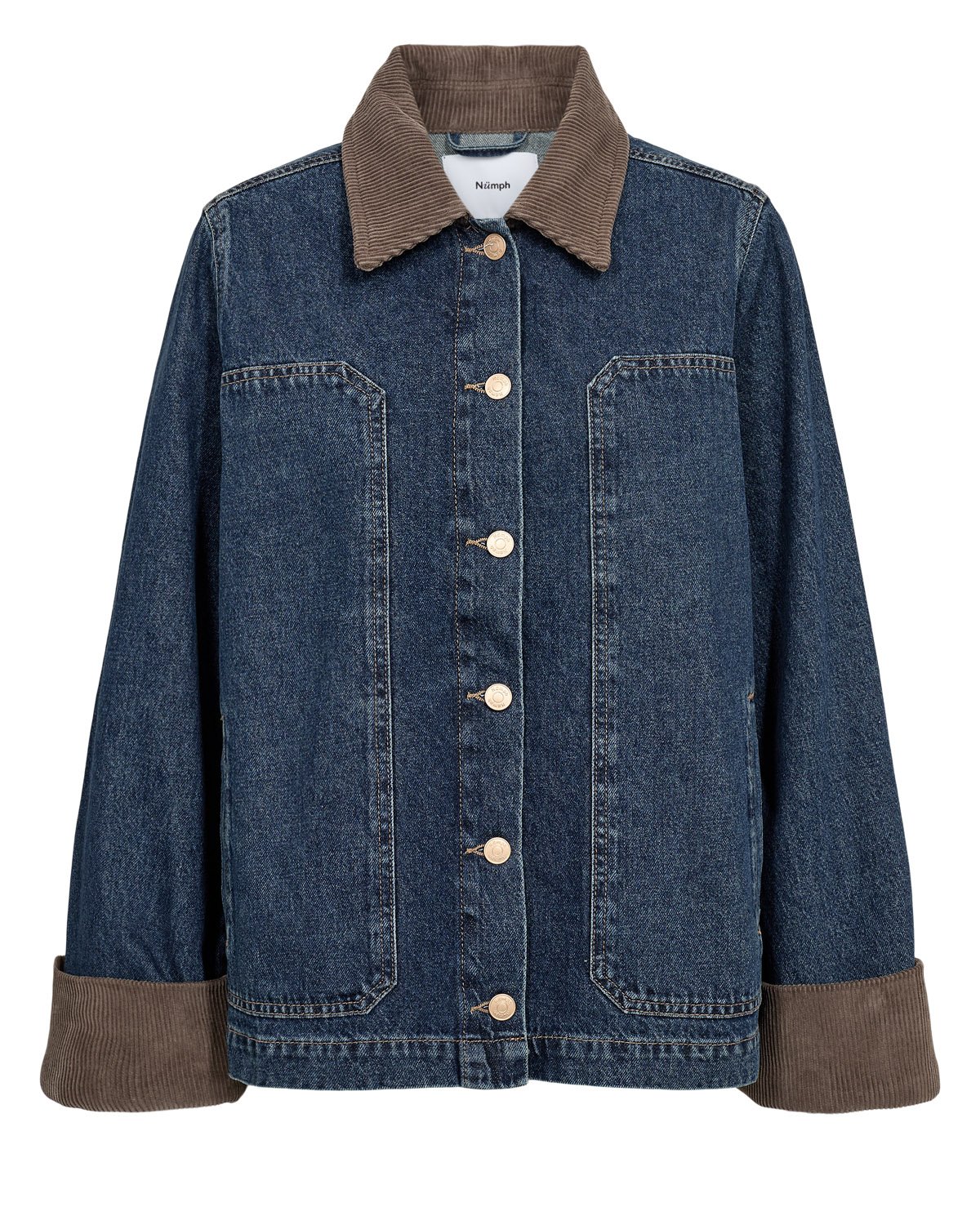 706990_3012_6 Nümph NUTUSCANY JACKET Dark Blue Denim