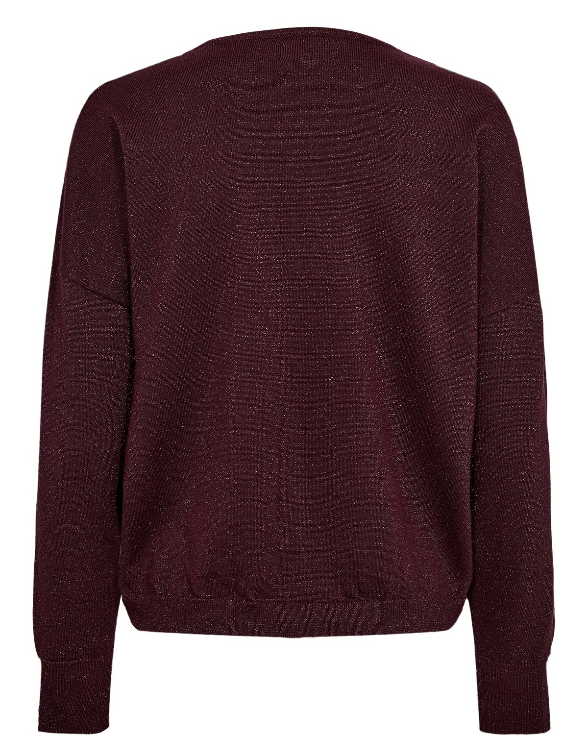 707060_2730_2 Nümph NUDAYLETTA LUREX V-NECK PULLOVER Fig