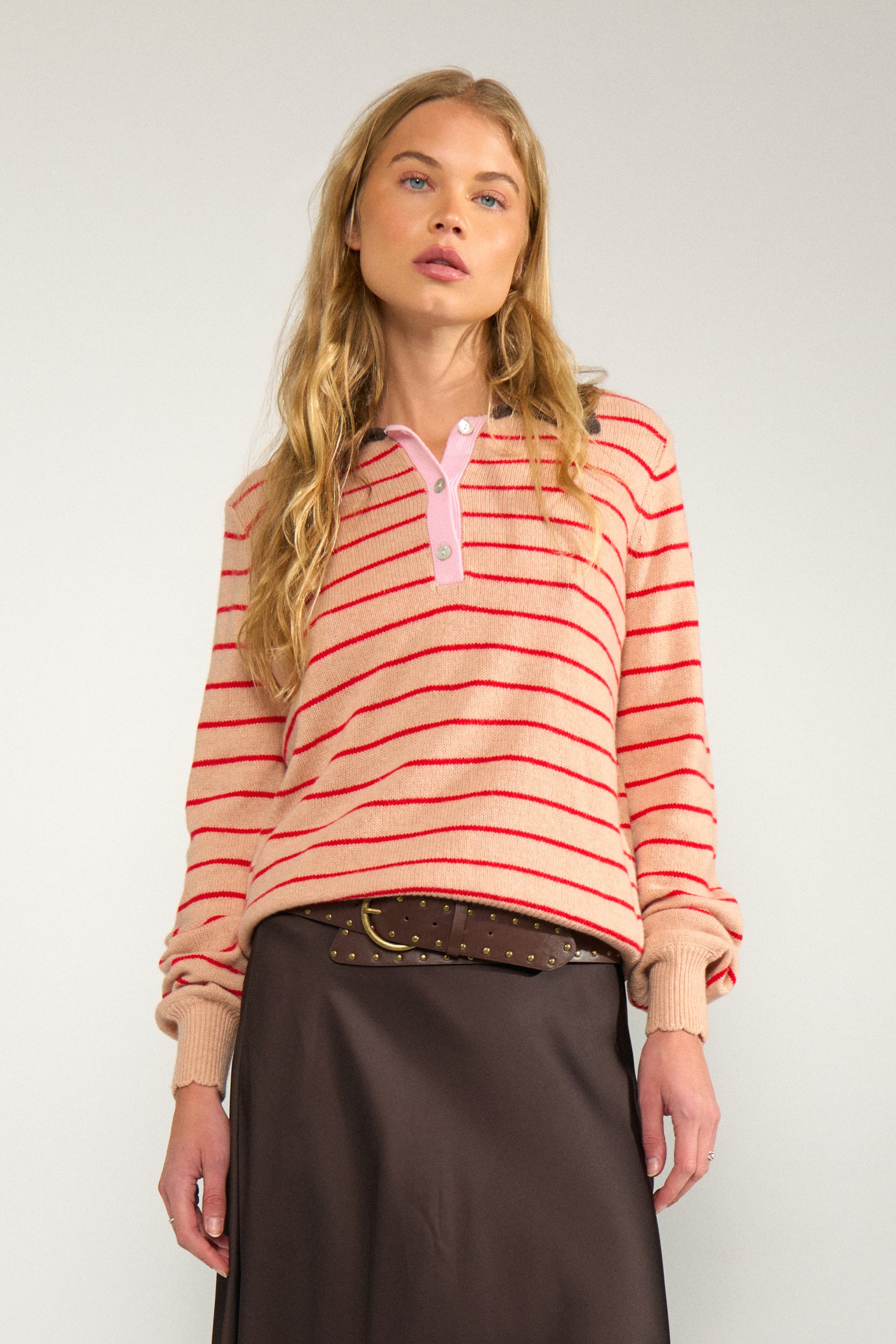 707198_5724_1 Nümph NULUCINDA STRIPE PULLOVER Roebuck