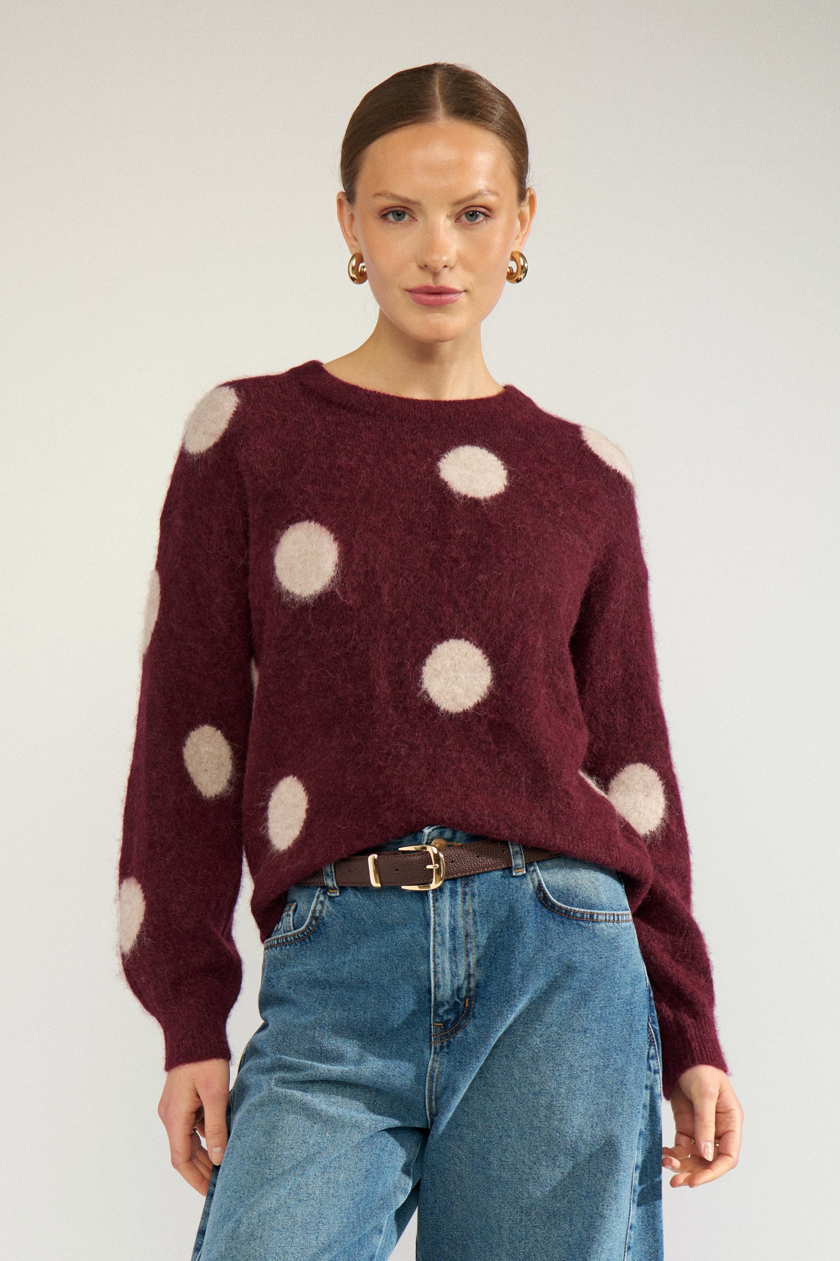 707254_2730_1 Nümph NUSURI DOT PULLOVER Fig