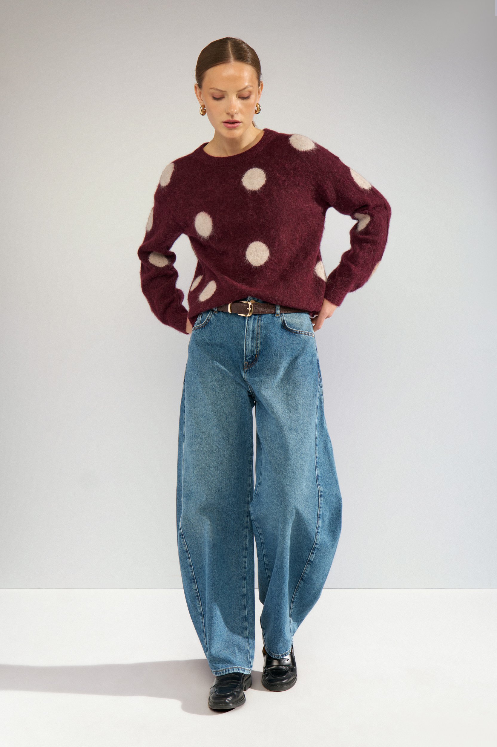707254_2730_2 Nümph NUSURI DOT PULLOVER Fig